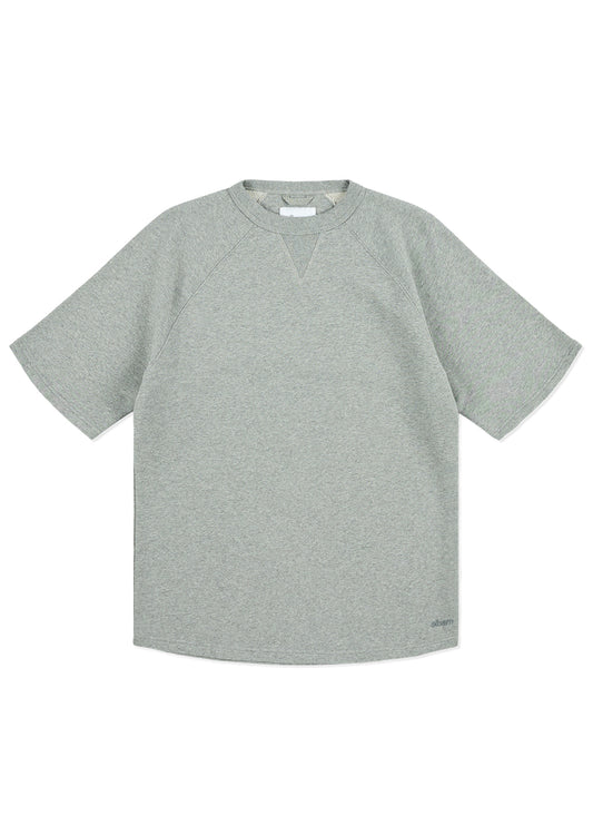 Raglan Easton Sweat in Grey Marl