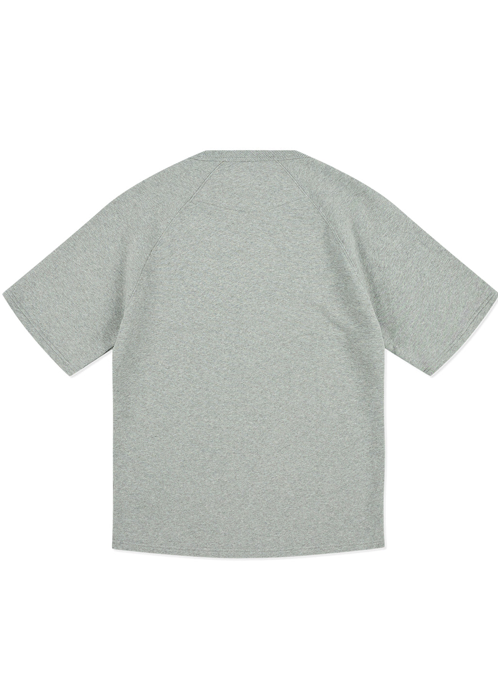 Raglan Easton Sweat in Grey Marl