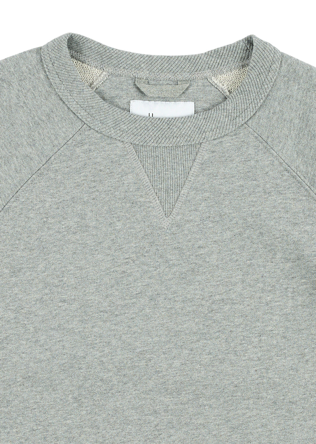 Raglan Easton Sweat in Grey Marl