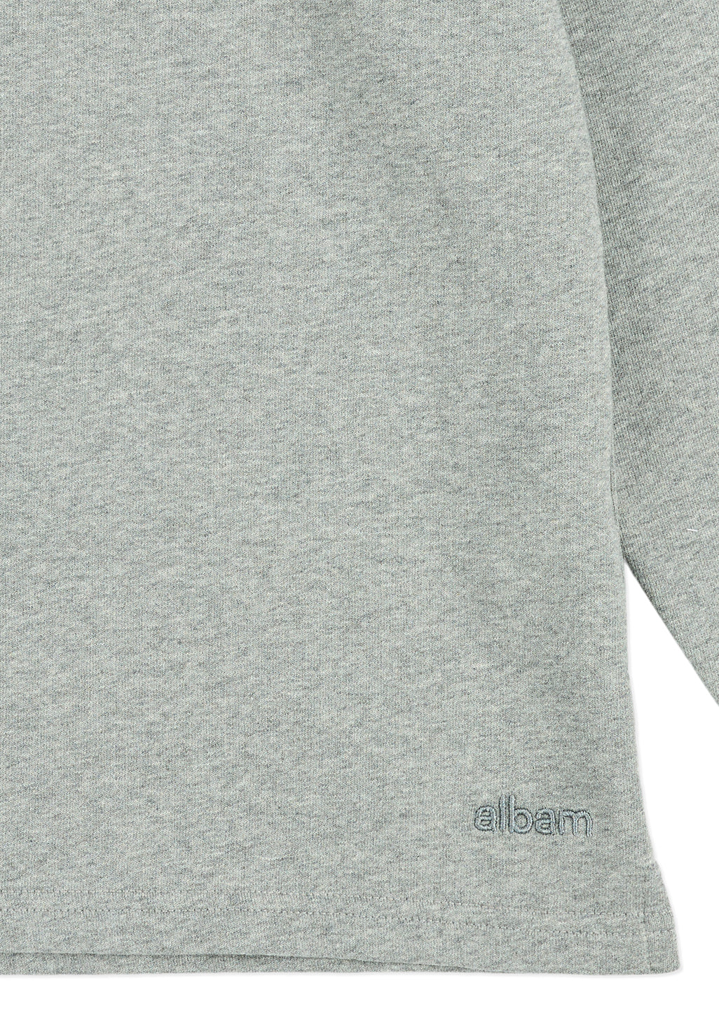 Witley Sweat in Grey Marl