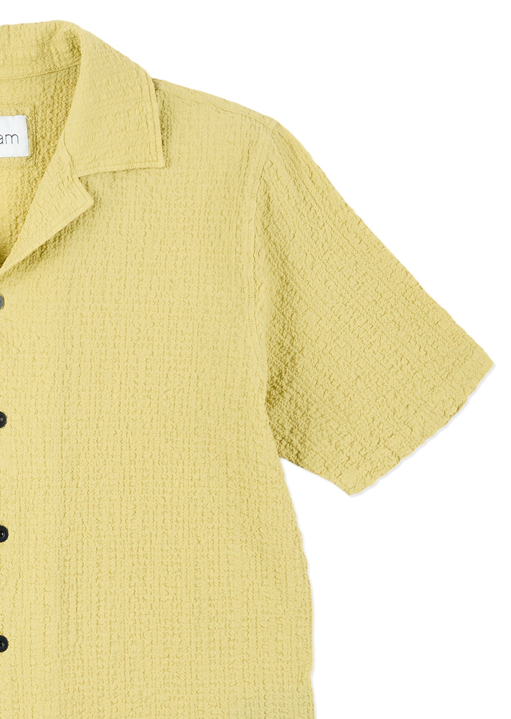 Seersucker Fenton Shirt in Vintage Khaki