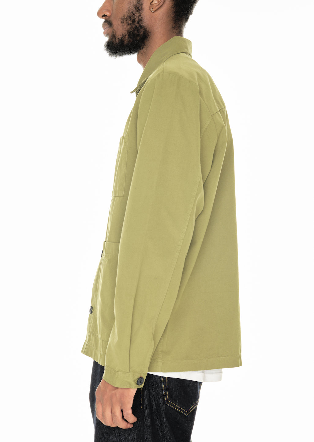 Canvas Work Jacket in Khaki