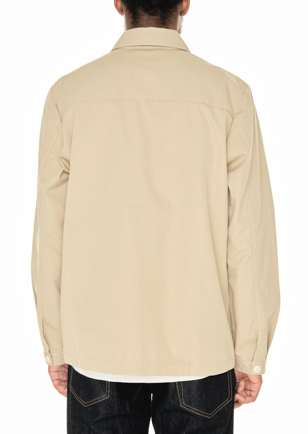 Canvas Work Shirt in Sand