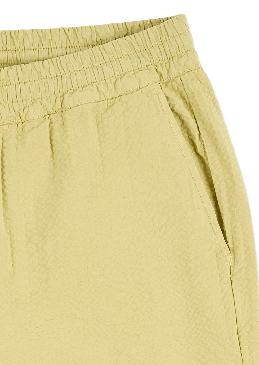 Seersucker Judd Trousers in Vintage Khaki