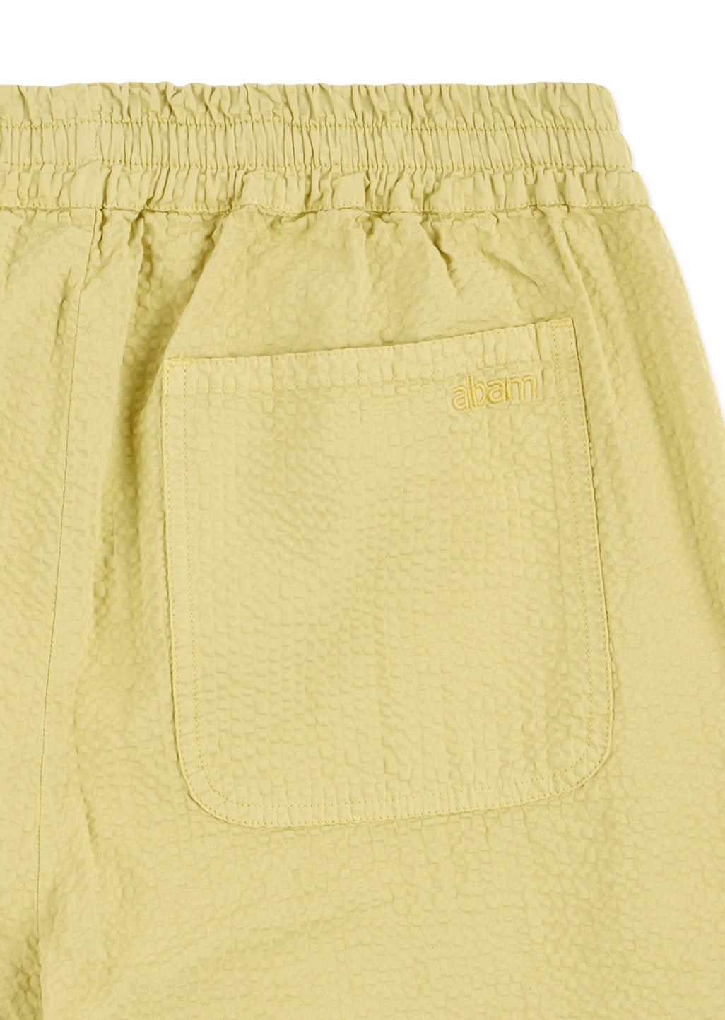 Seersucker Judd Trousers in Vintage Khaki