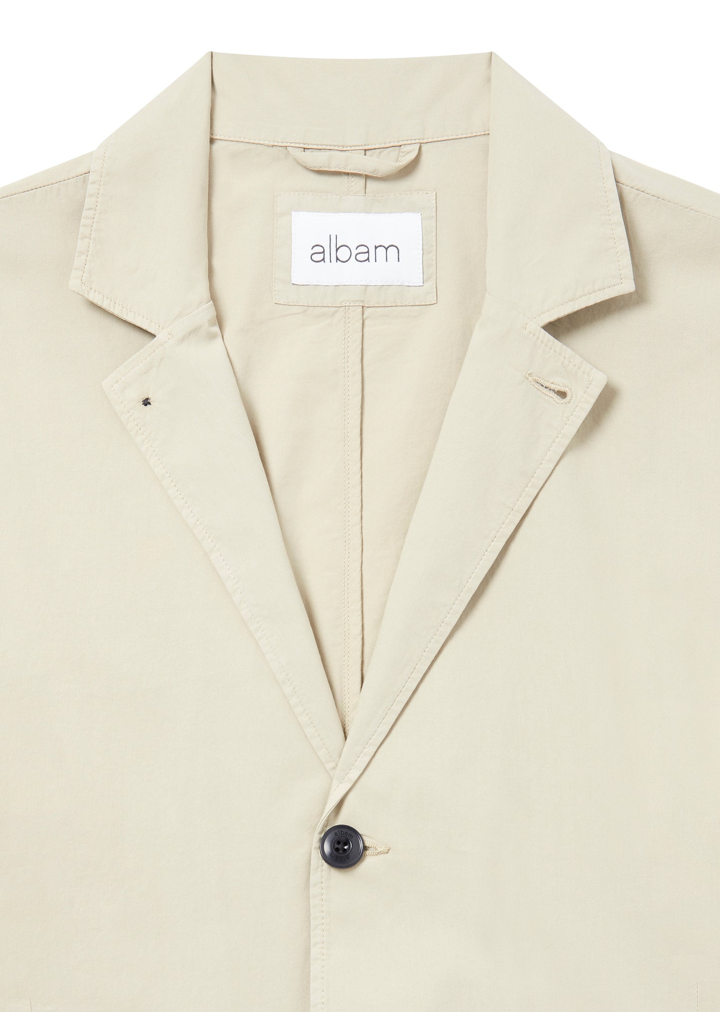 Poplin Unlined Blazer in Eucalyptus