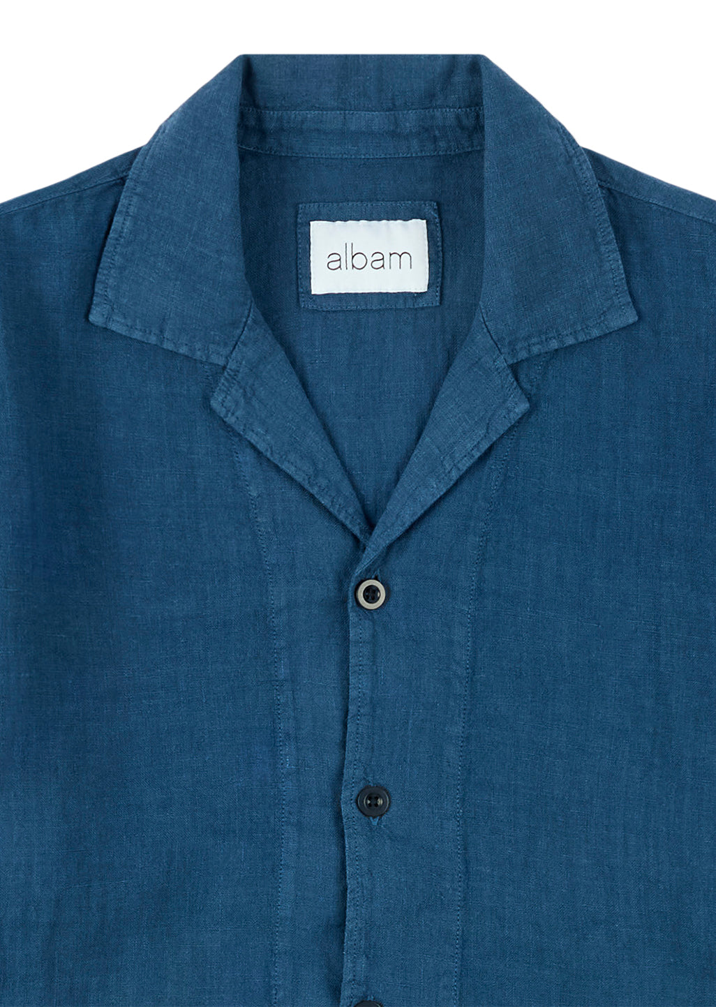 Linen Hyde Shirt in Indigo