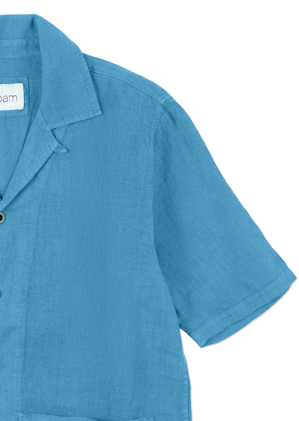Linen Holland Shirt in Blue