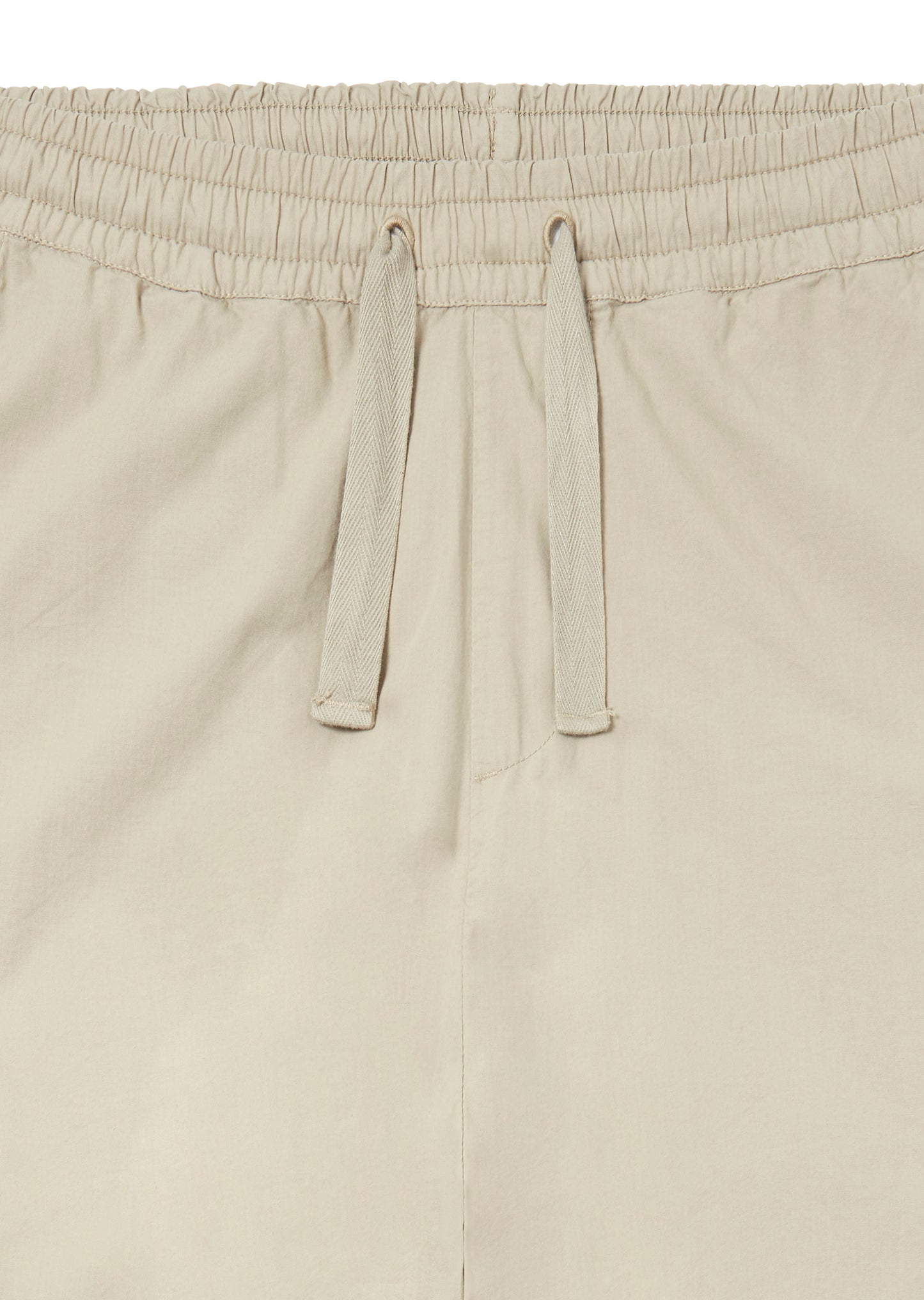 Poplin Drawstring Trouser in Vintage Khaki