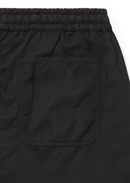 Judd Drawstring Trouser in Black