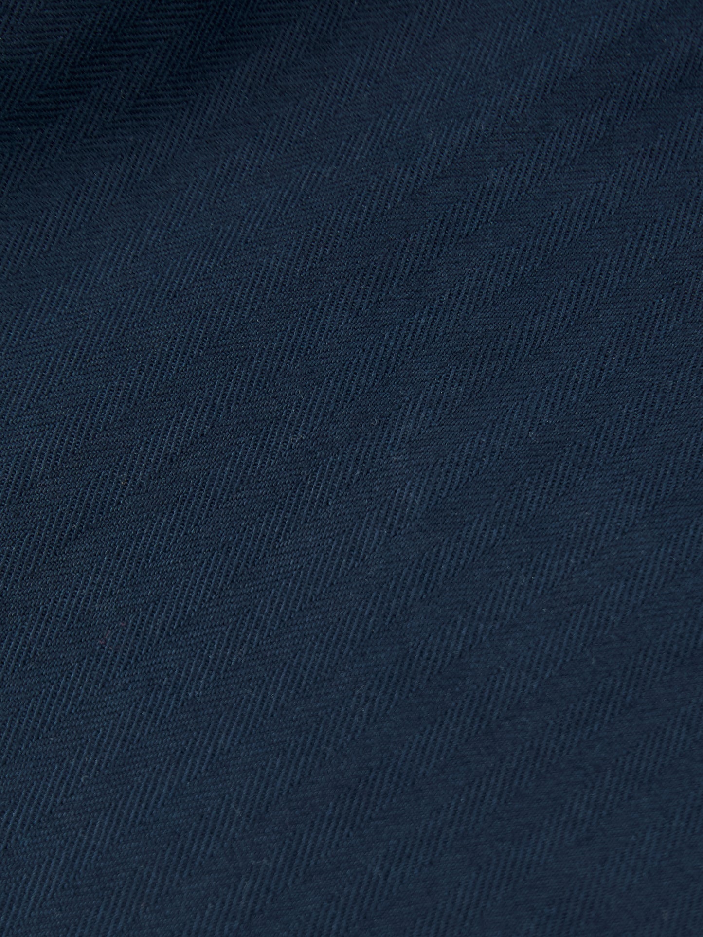 Herringbone Drawstring Trouser in Dark Navy