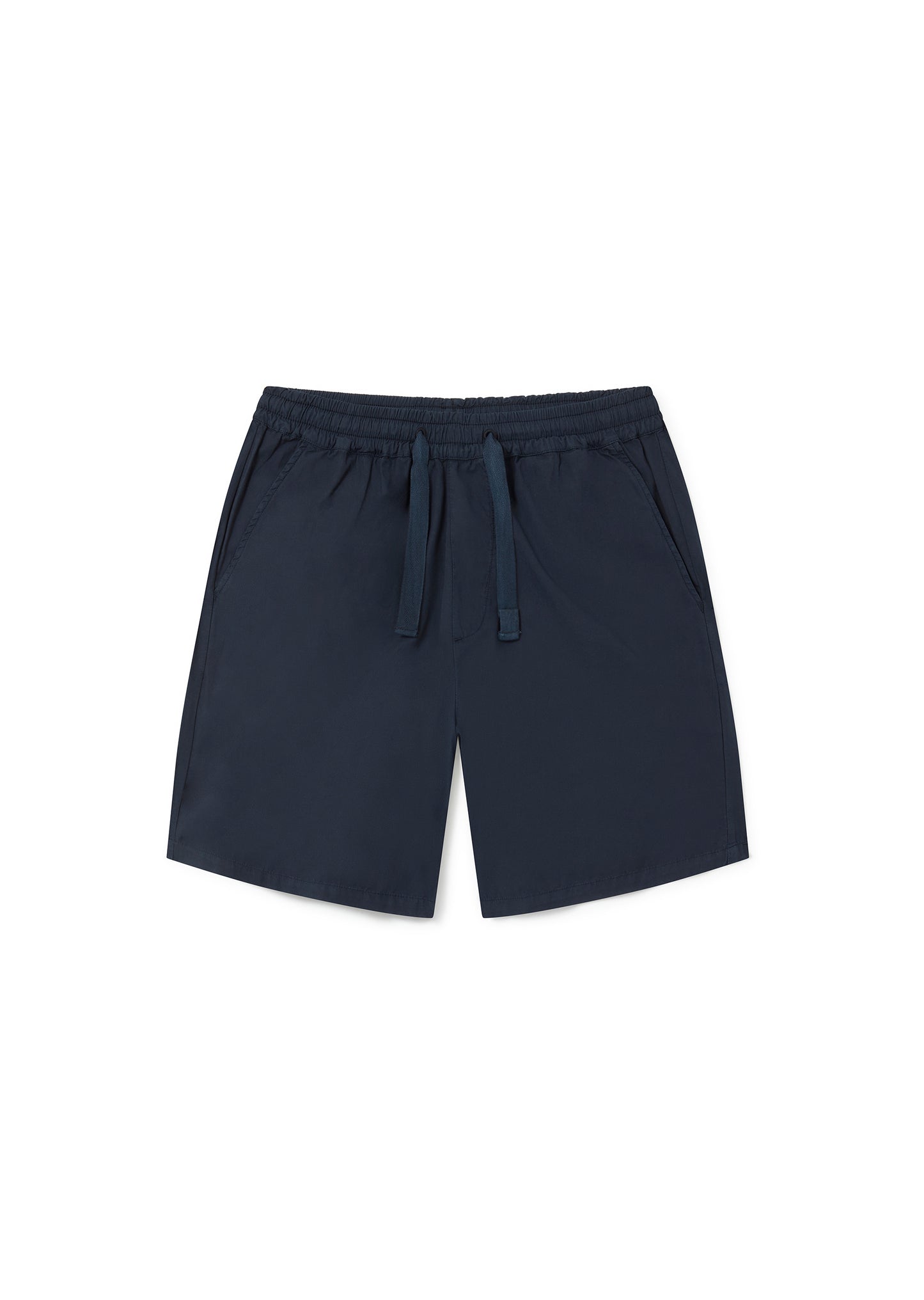 Poplin Short in Dark Navy