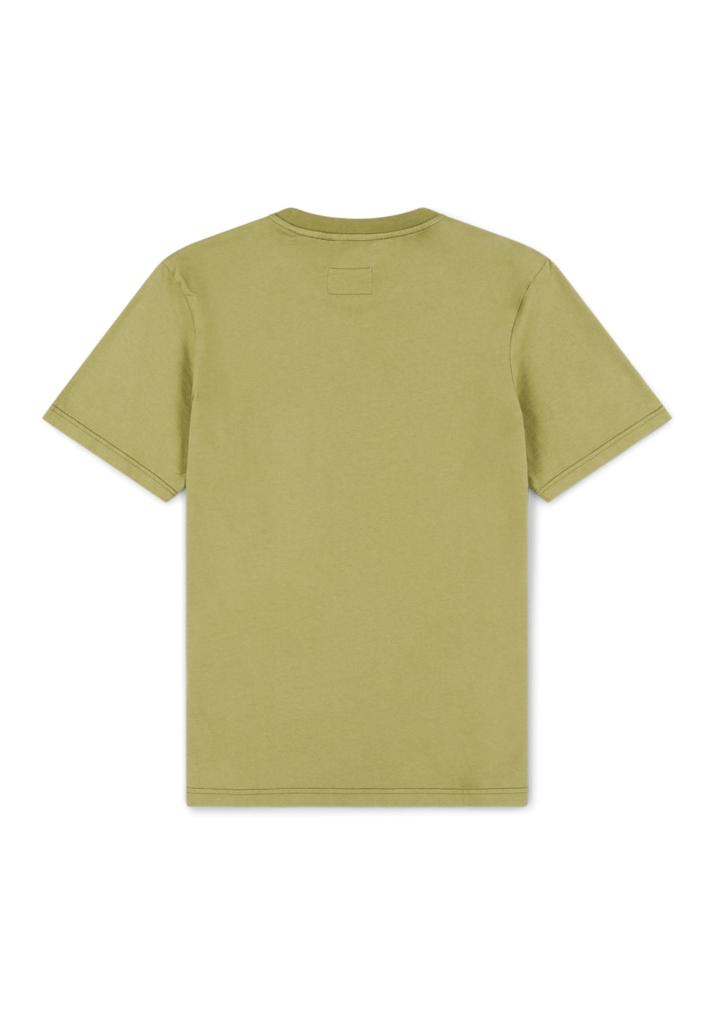 Woven Pocket T-Shirt in Khaki