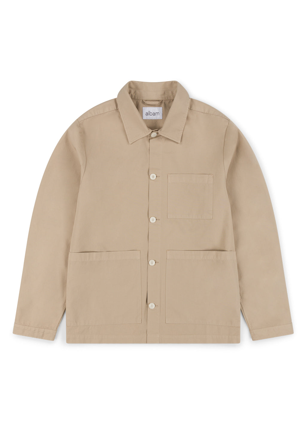 Canvas Work Shirt in Sand