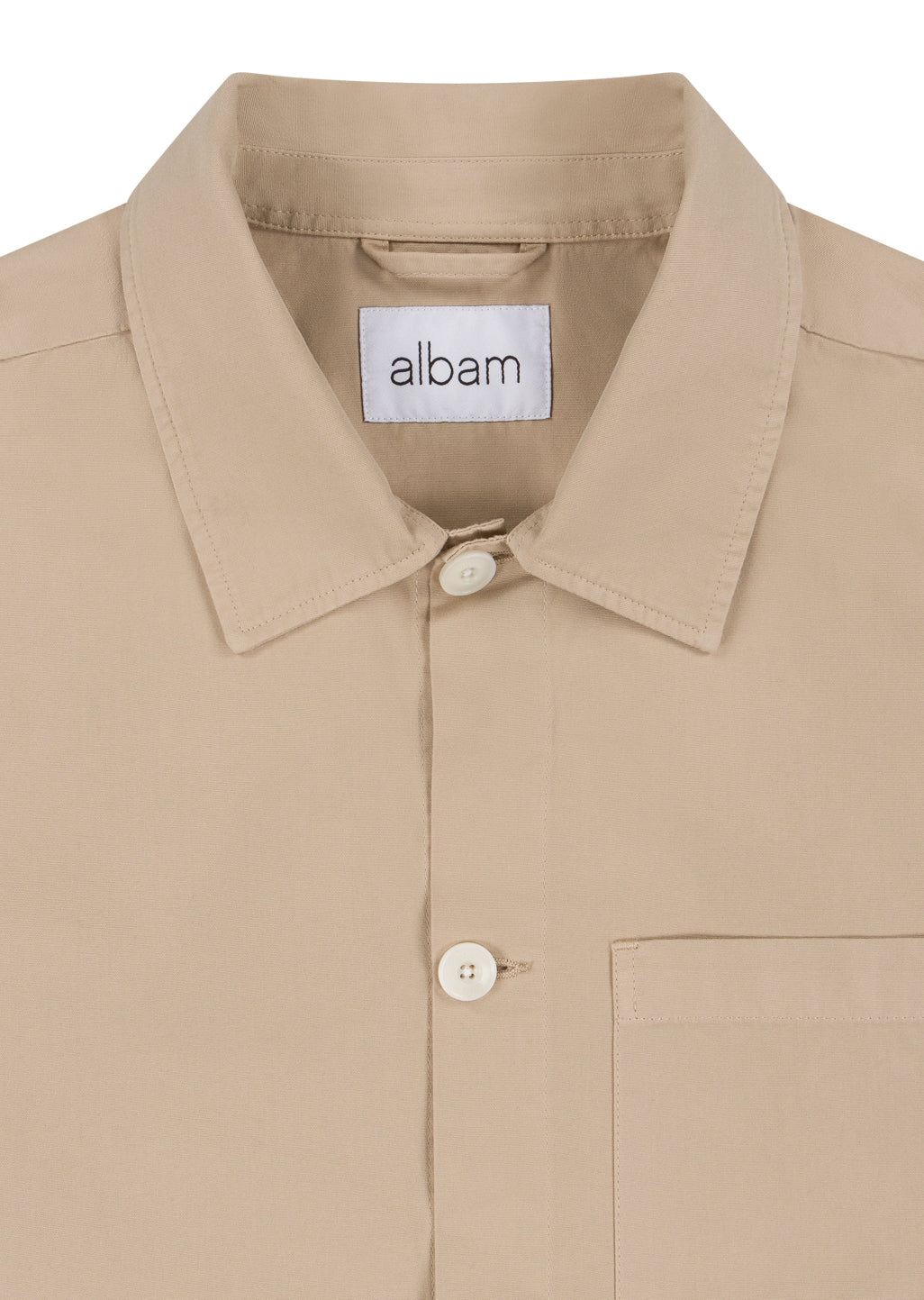 Canvas Work Shirt in Sand