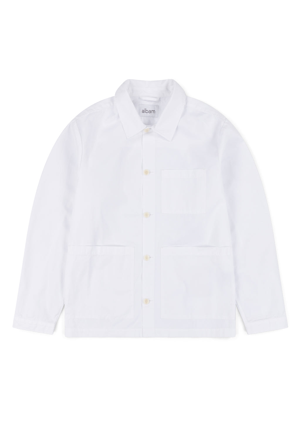 Canvas Work Shirt in White