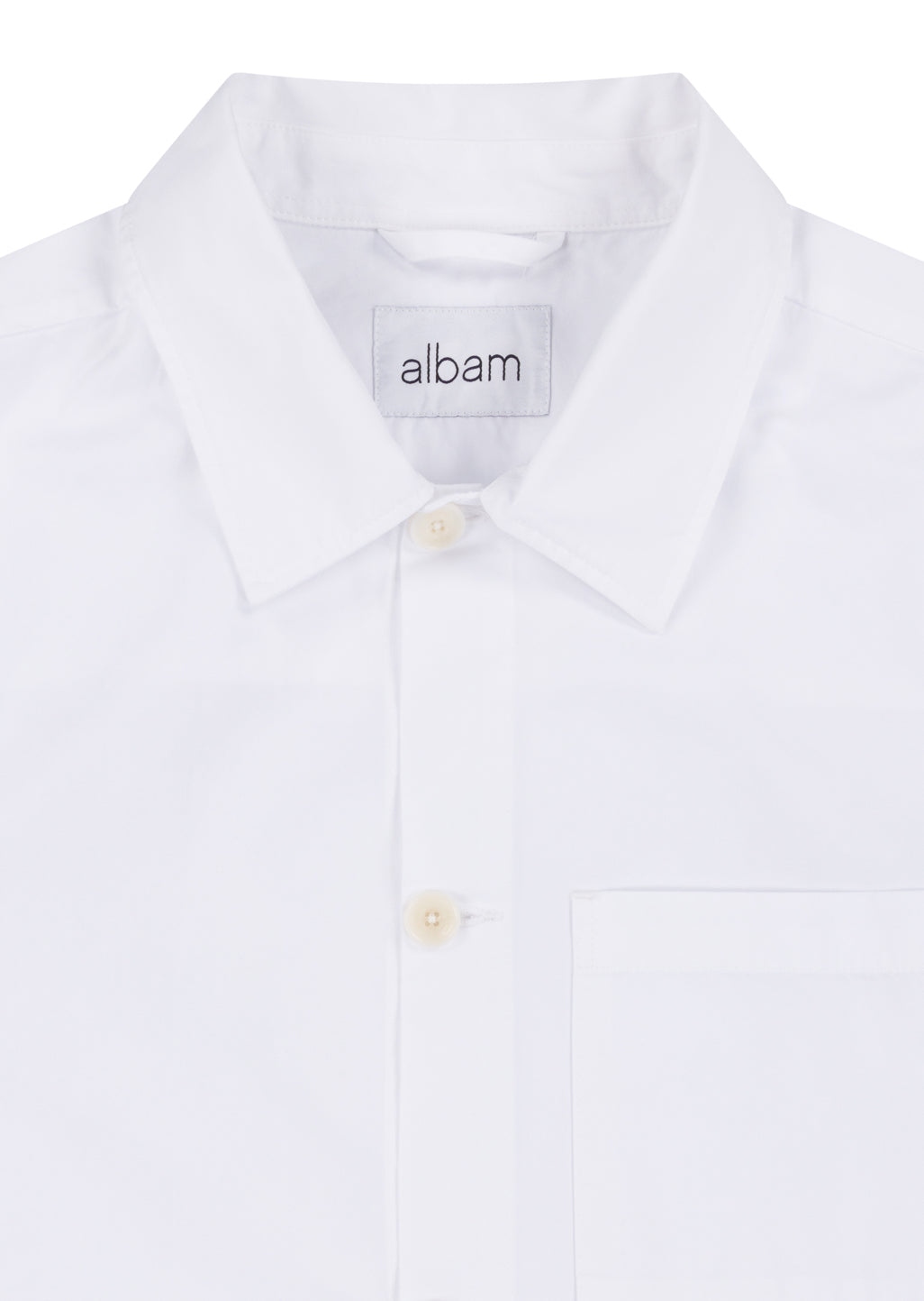 Canvas Work Shirt in White