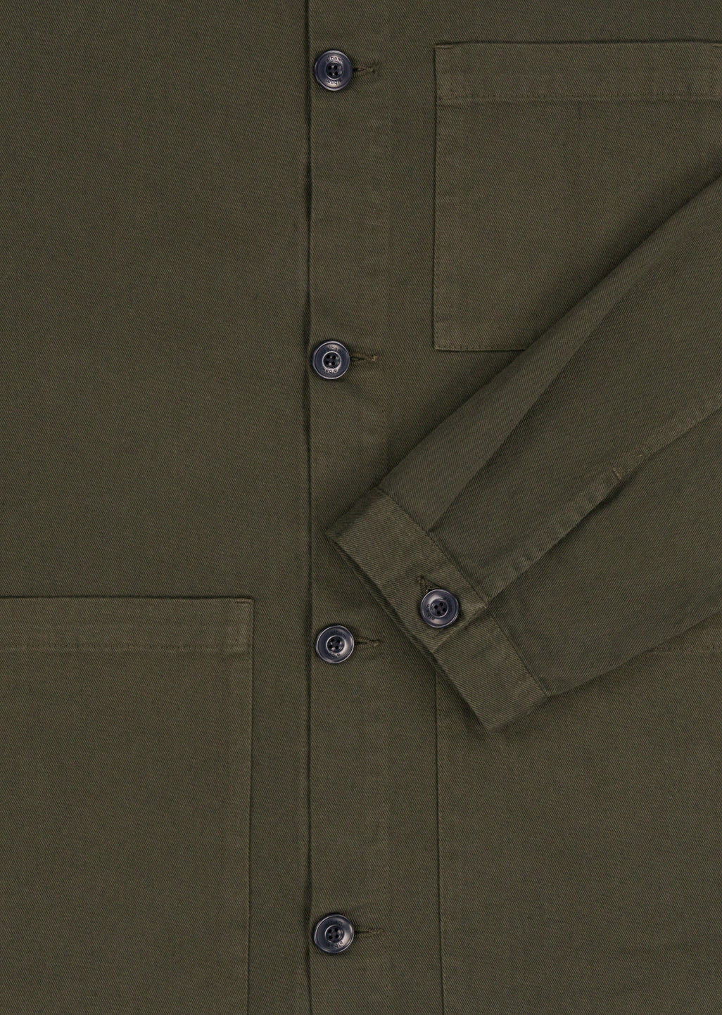 Twill Work Shirt in Green
