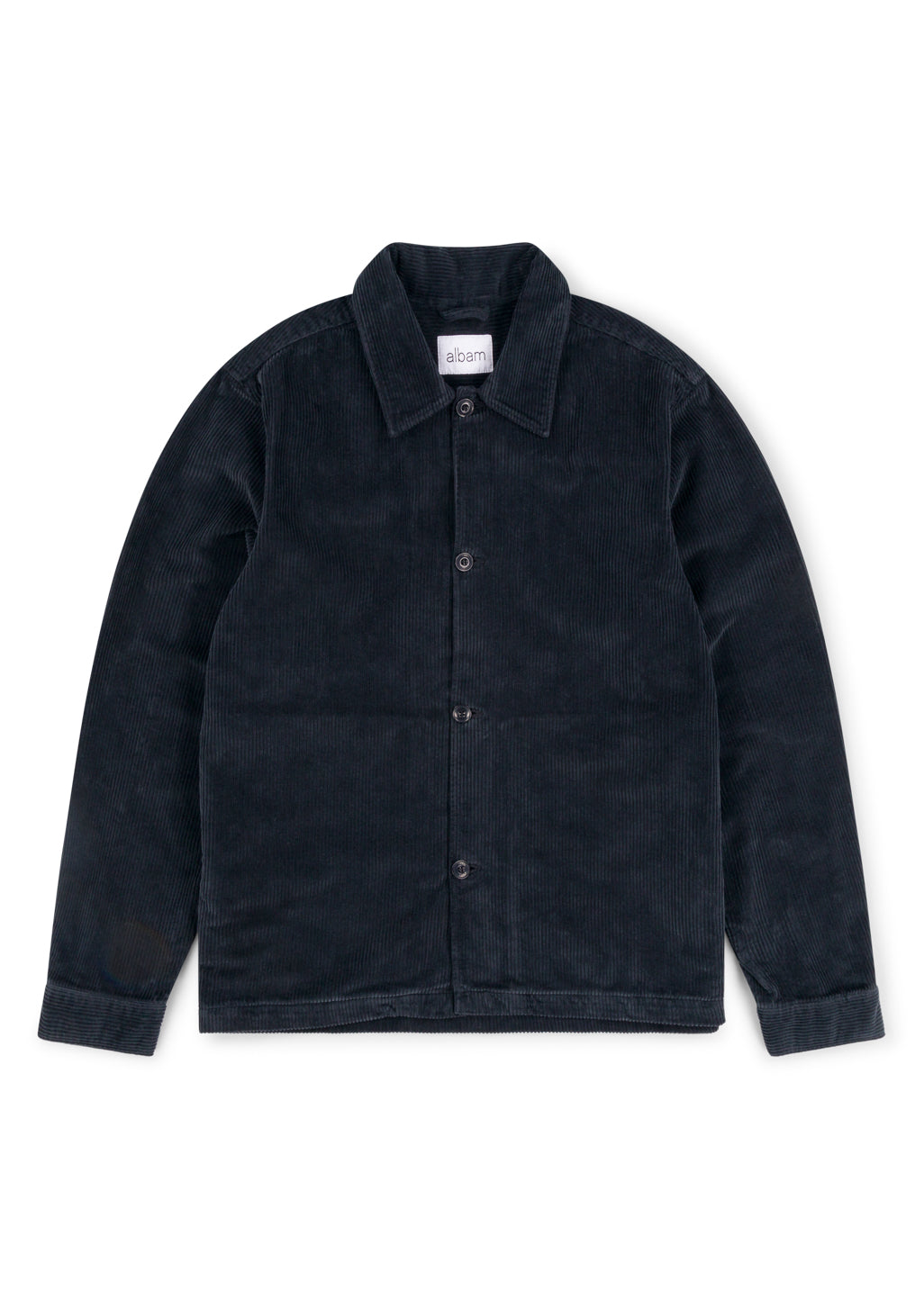 Chore Cord Jacket in Washed Black