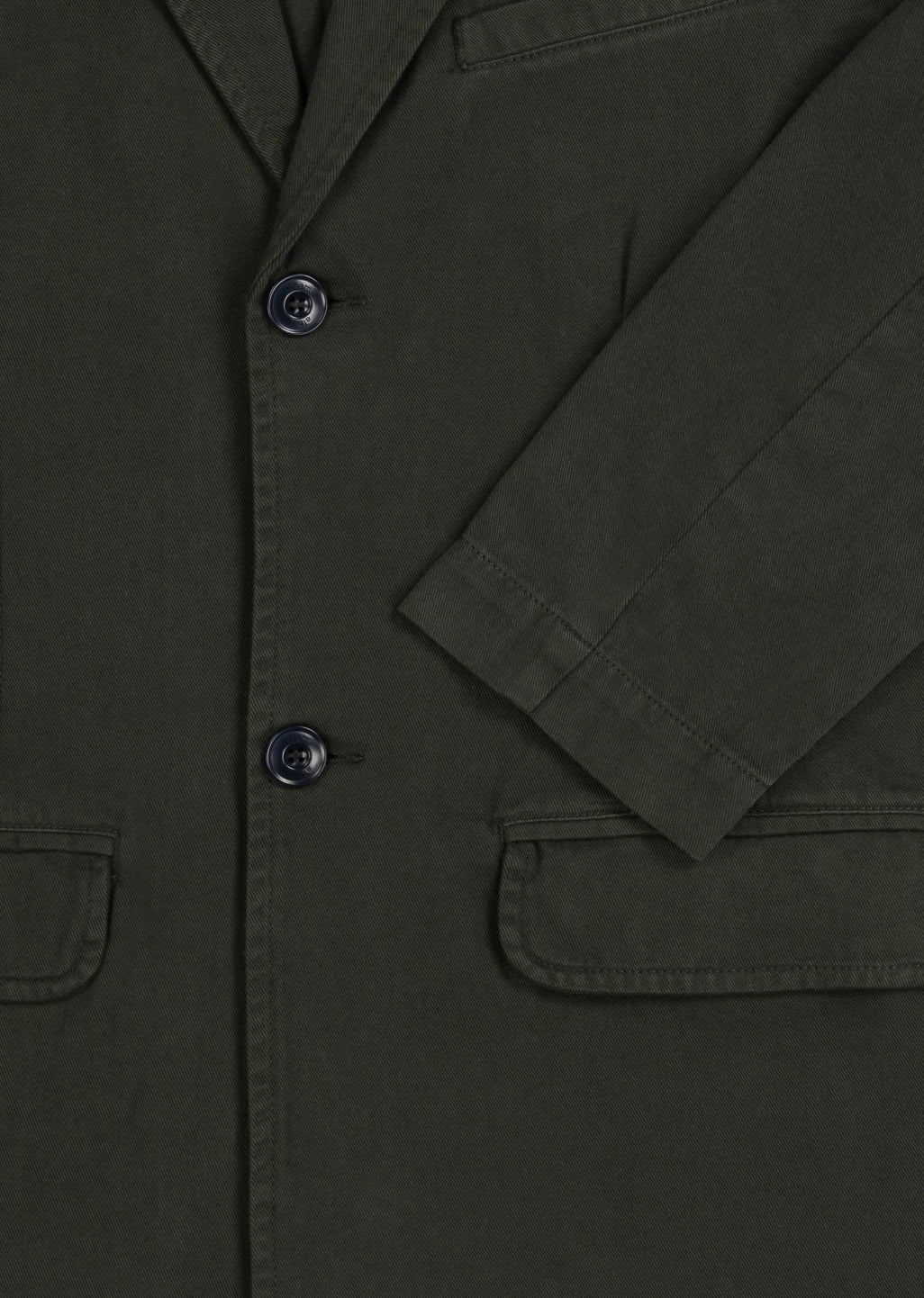 Twill Blazer in Green