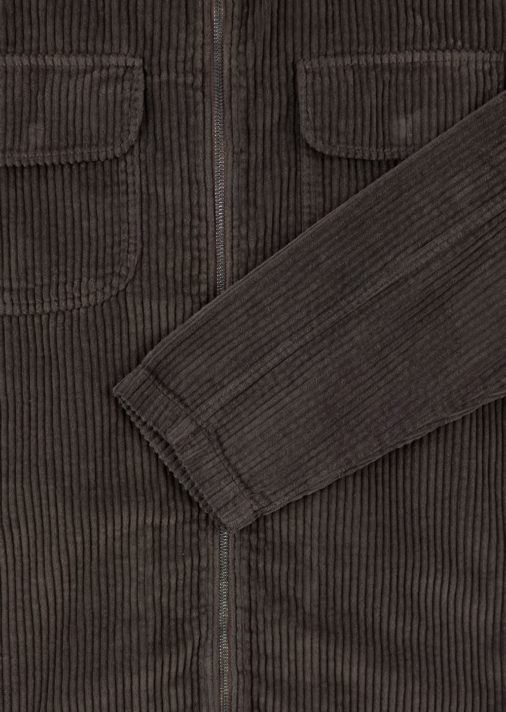 Cord Clarence Jacket in Charcoal