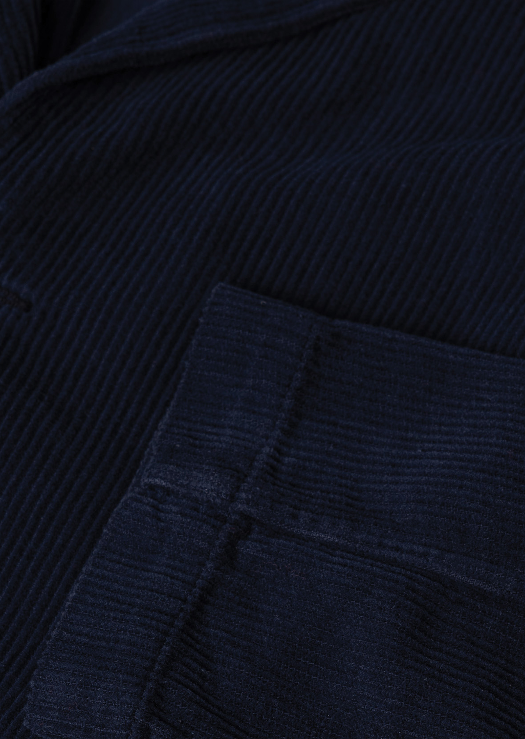 Needlecord Fairfax Blazer in Dark Navy