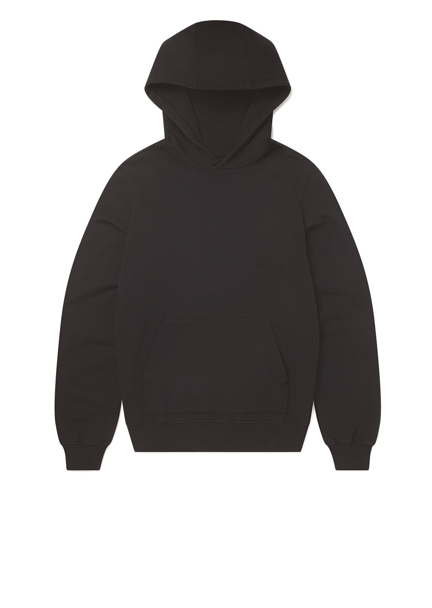Vintage Lightweight Hoody in Black