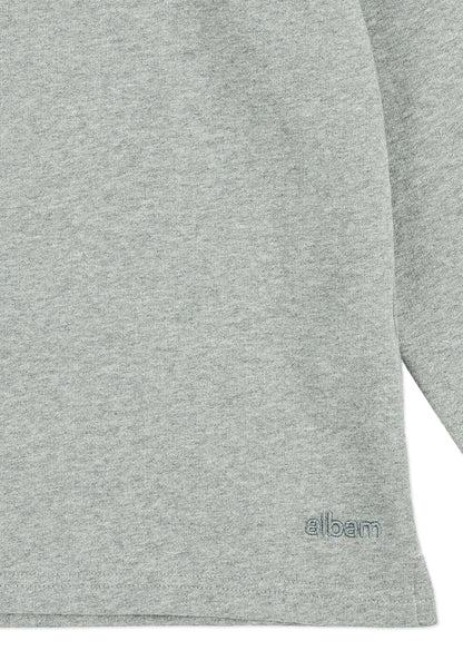Witley Sweat in Grey Marl