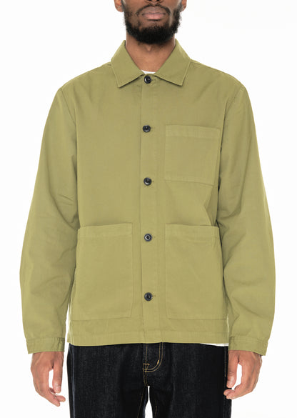 Canvas Work Jacket in Khaki