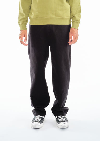 Regular Trouser Twill in Black