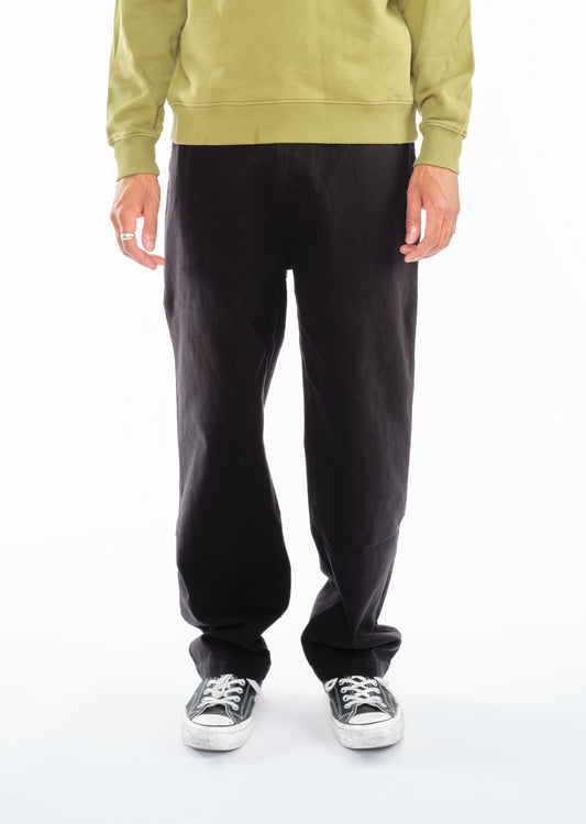 Regular Trouser Twill in Black