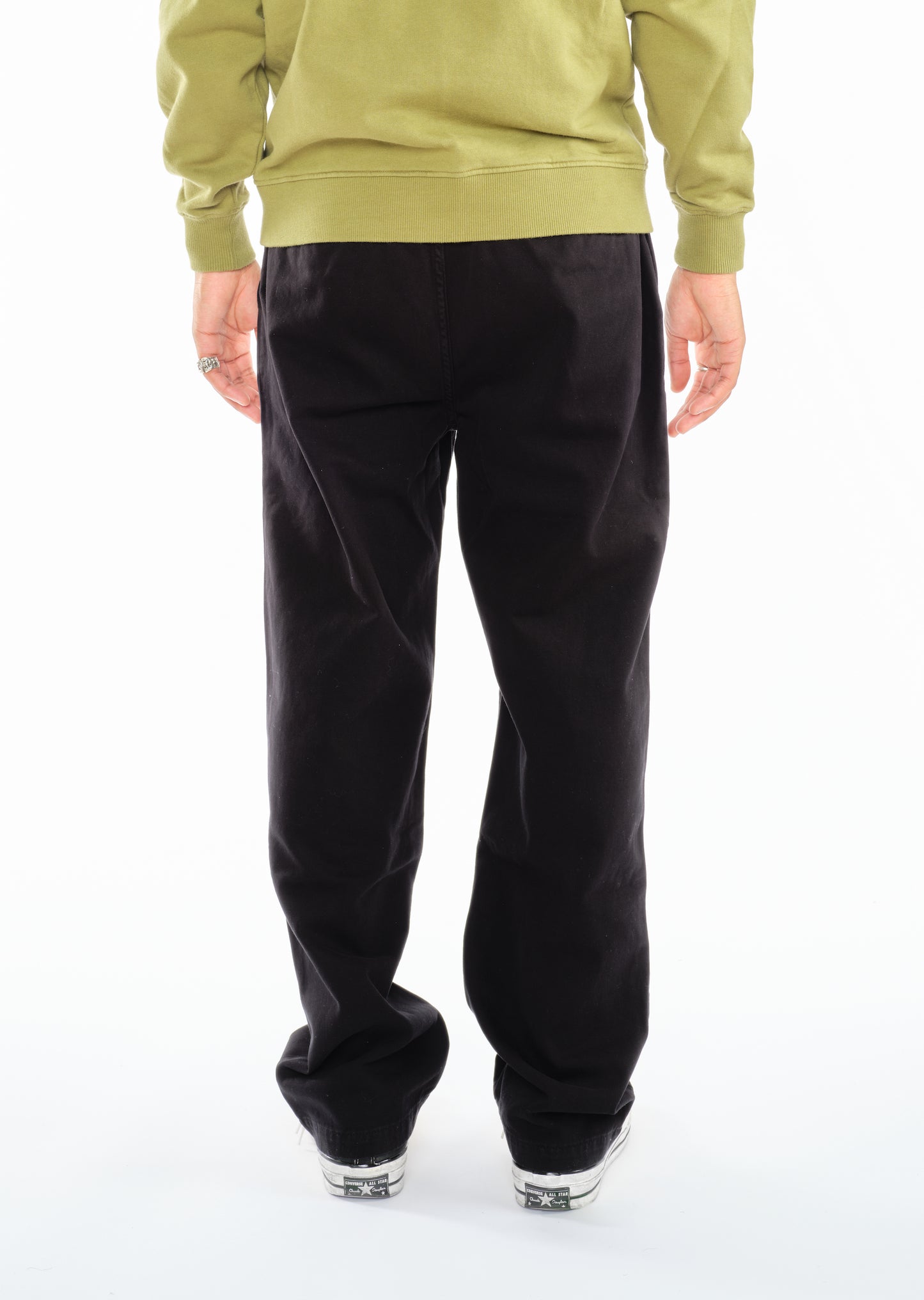 Regular Trouser Twill in Black