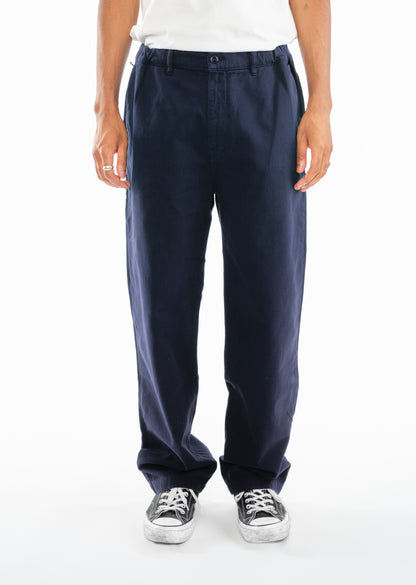 Regular Trouser Twill in Navy