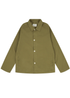 Hatton Cotton Overshirt in Khaki