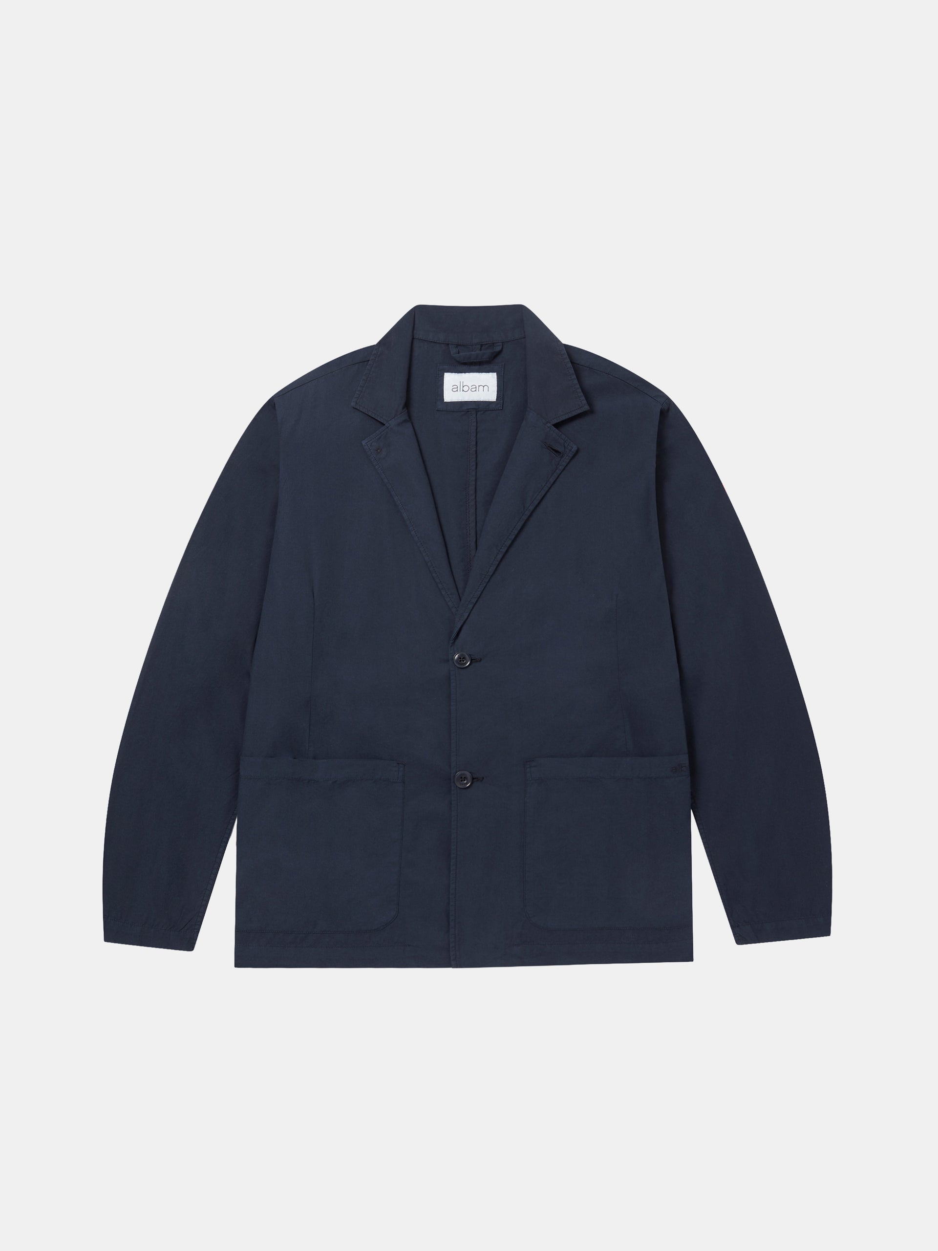 Poplin Unlined Blazer Dark