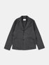 Soft Touch Cotton Fairfax Blazer in Grey