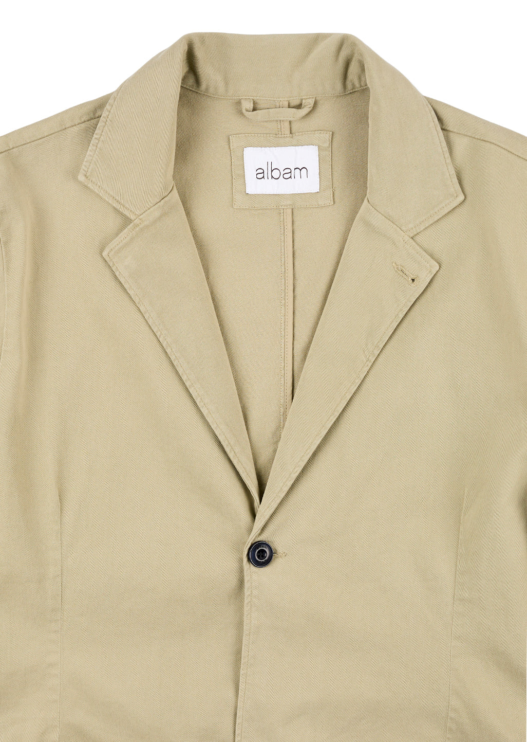 Soft Touch Cotton Fairfax Blazer in Taupe