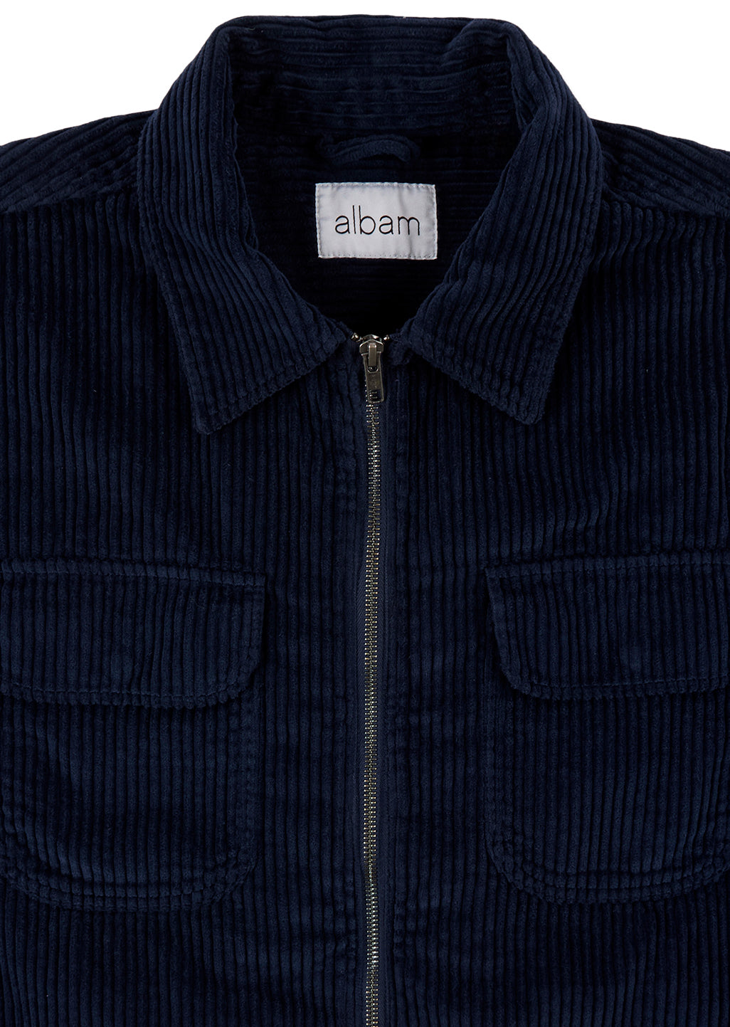 Cord Clarence Jacket in Dark Navy