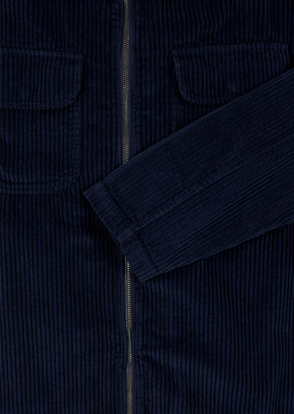 Cord Clarence Jacket in Dark Navy