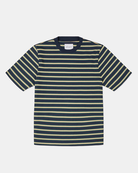 Tame Stripe T-Shirt in Dark Navy