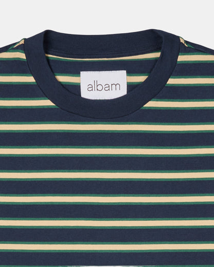 Tame Stripe T-Shirt in Dark Navy