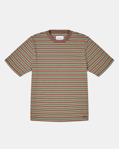 Tame Stripe T-Shirt in Walnut