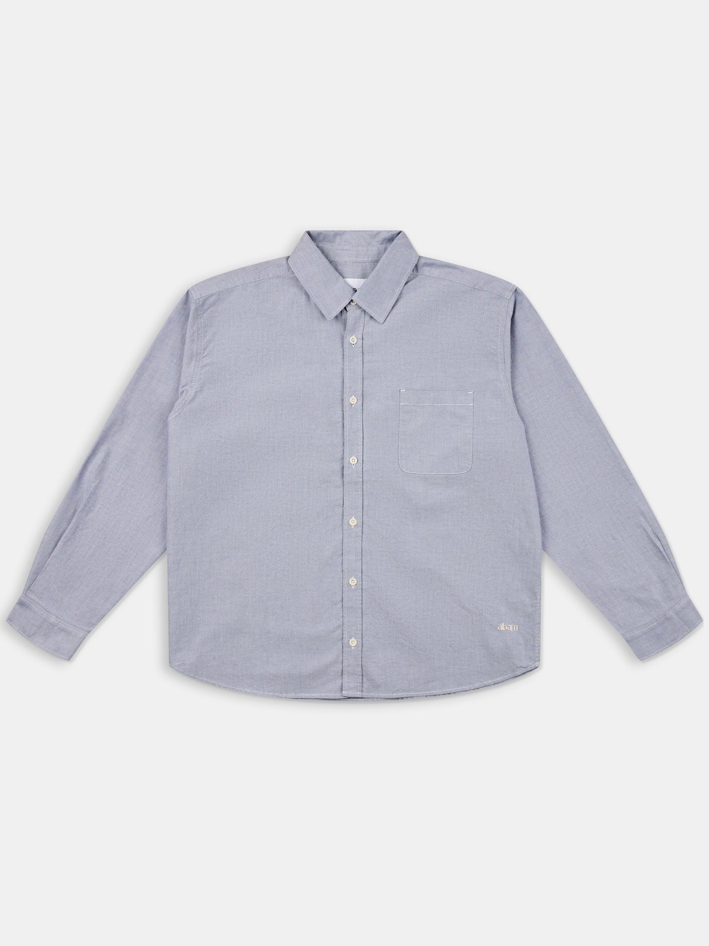 Boston Oxford Shirt in Washed Navy