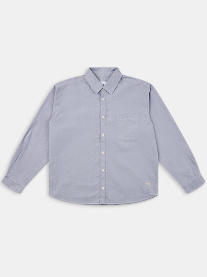 Boston Oxford Shirt in Washed Navy