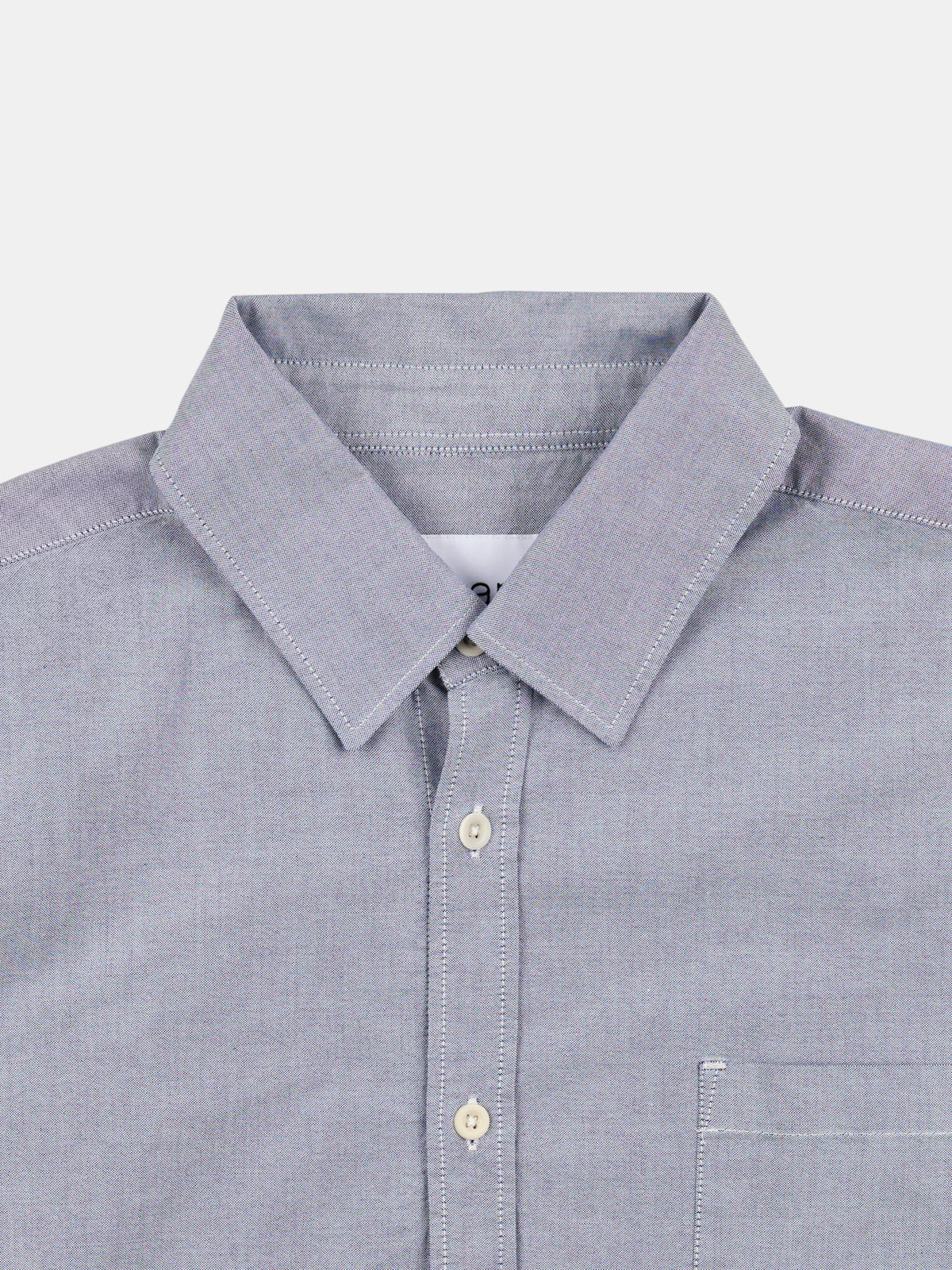 Boston Oxford Shirt in Washed Navy