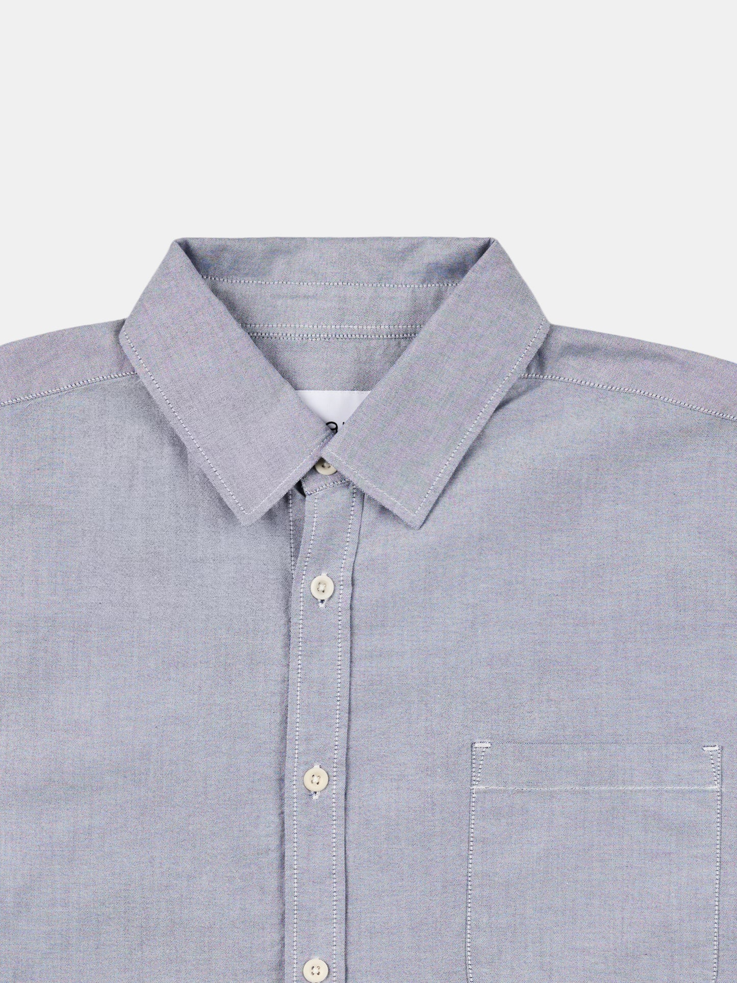 Boston Oxford Shirt in Washed Navy