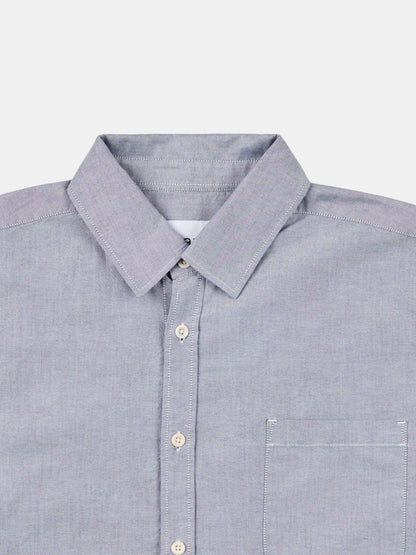 Boston Oxford Shirt in Washed Navy