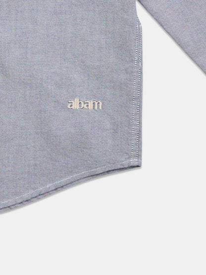 Boston Oxford Shirt in Washed Navy