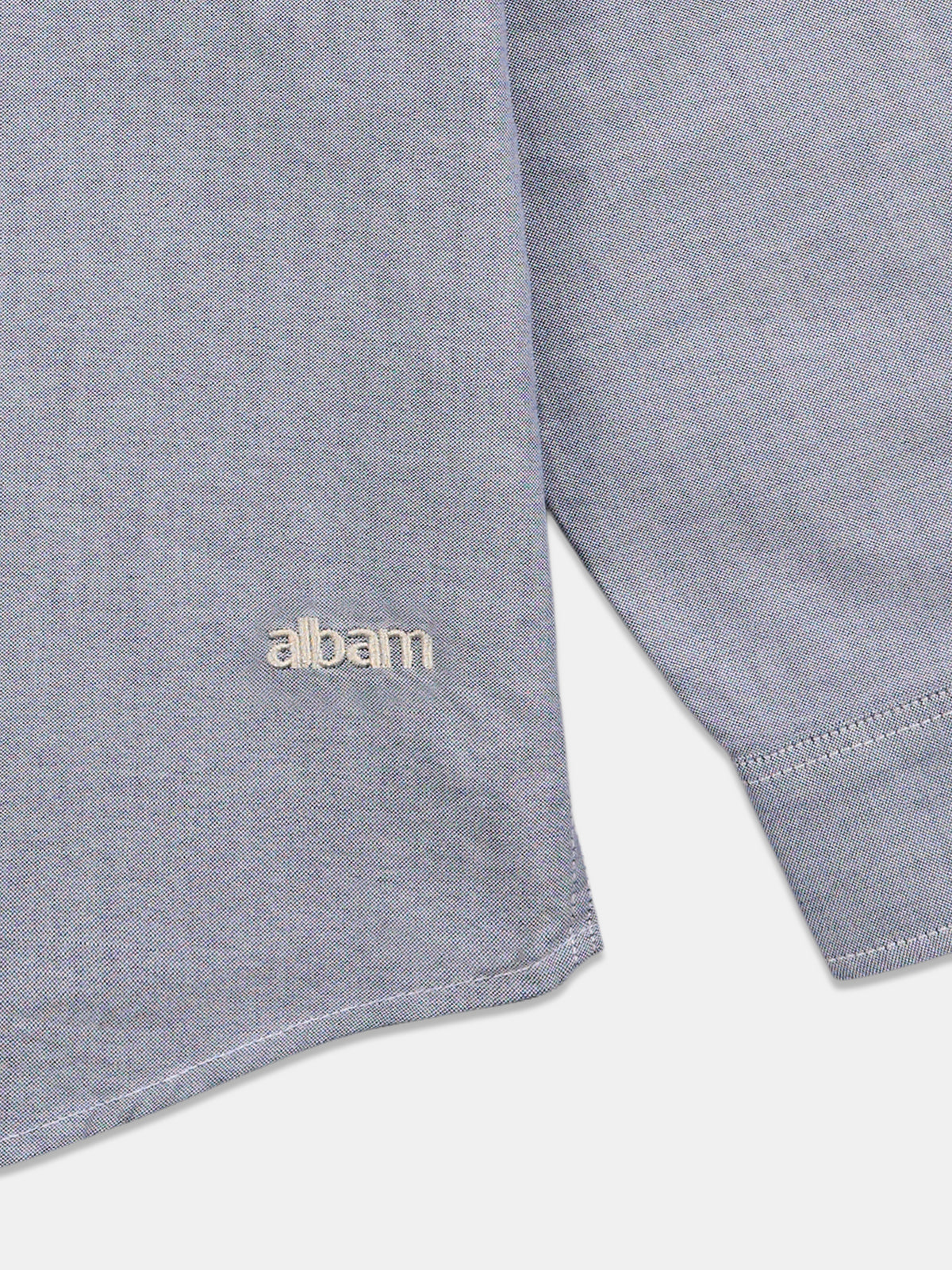 Boston Oxford Shirt in Washed Navy