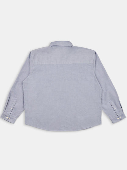Boston Oxford Shirt in Washed Navy